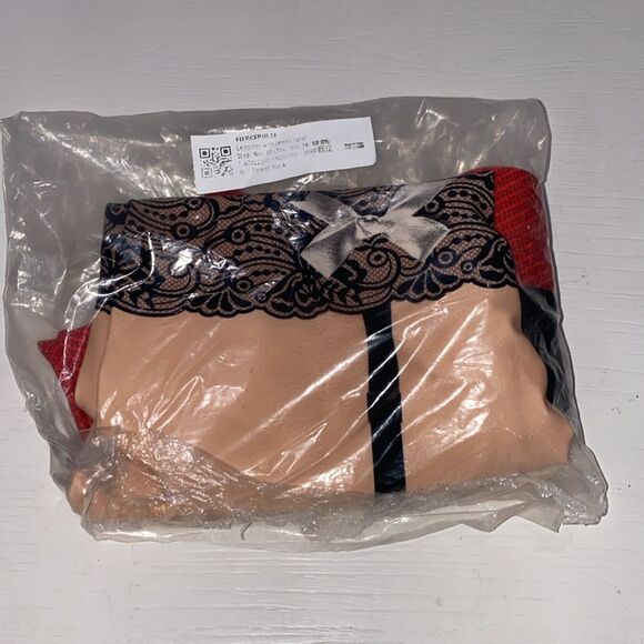 Fierce Pulse CALL ME SANTA CHRISTMAS YOGA LEGGINGS Size Medium - Picture 10 of 11